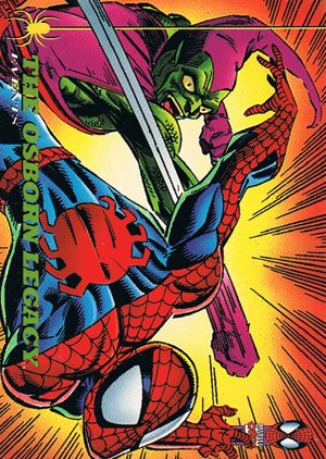 Fleer The Amazing Spider-Man Base Card 144 The Osborn Legacy