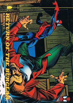 Fleer The Amazing Spider-Man Base Card 147 Return of the Burglar