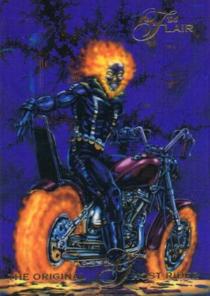 Fleer Marvel Annual Flair '94 Base Card 30 The Original Ghost Rider