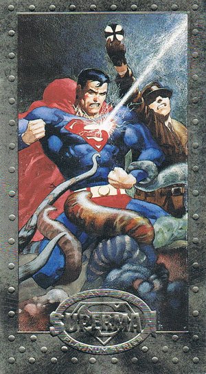SkyBox Superman: The Man of Steel - Premium Edition Base Card 35 The World of Doctor Occult!