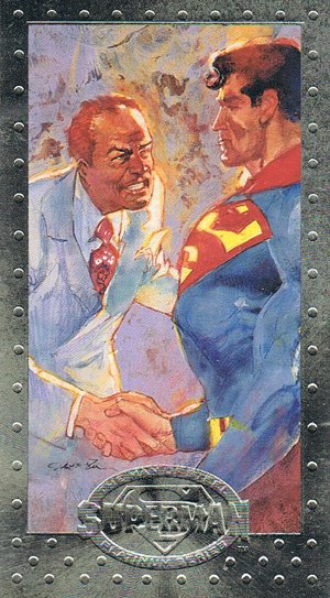 SkyBox Superman: The Man of Steel - Premium Edition Base Card 63 Lex Luthor II