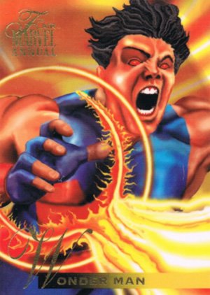 Fleer Marvel Annual Flair '95 Base Card 136 Wonder Man