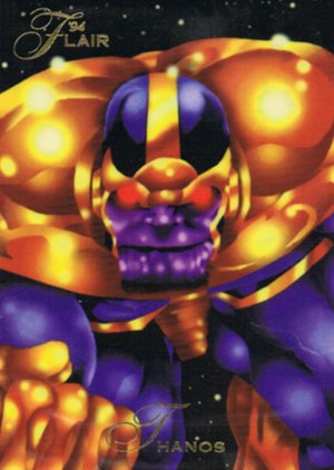 Fleer Marvel Annual Flair '94 Base Card 31 Thanos