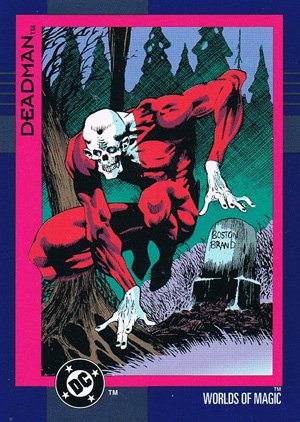 SkyBox DC Cosmic Teams Base Card 113 Deadman (Worlds of Magic)