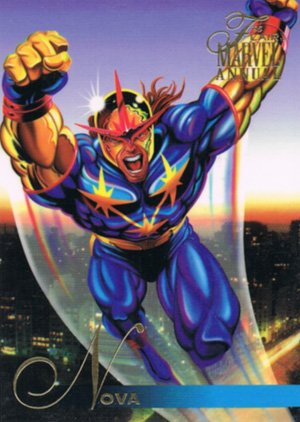 Fleer Marvel Annual Flair '95 Base Card 144 Nova