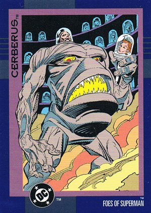 SkyBox DC Cosmic Teams Base Card 136 Cerberus (Foes of Superman)