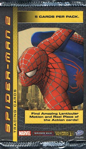 Upper Deck Spider-Man Movie 2   Unopened Pack