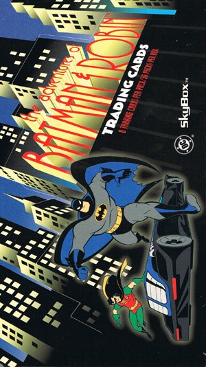 SkyBox The Adventures of Batman & Robin   Empty Box
