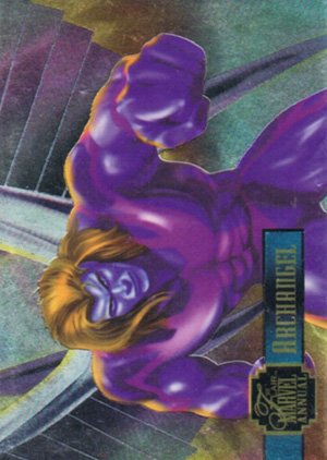 Fleer Marvel Annual Flair '95 PowerBlast Card 16 Archangel