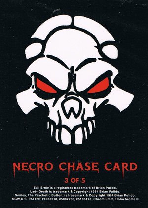 Krome Productions Lady Death All-Chromium NecroChrome Card 3 Adam Hughes