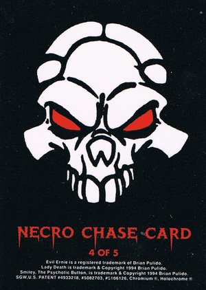 Krome Productions Lady Death All-Chromium NecroChrome Card 4 Greg Capullo