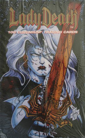 Krome Productions Lady Death All-Chromium   Unopened Box