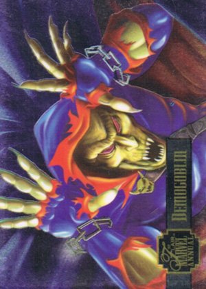 Fleer Marvel Annual Flair '95 PowerBlast Card 23 Demogoblin