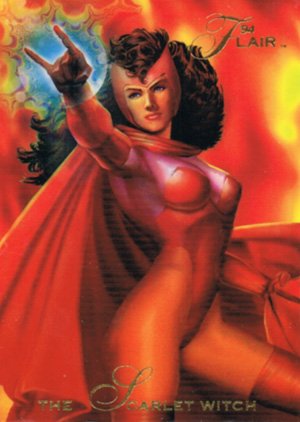 Fleer Marvel Annual Flair '94 Base Card 35 The Scarlet Witch
