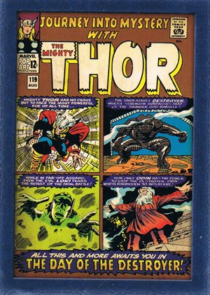 Upper Deck Thor Movie Comic Cover Card T3 Journey Into Mystery, #119