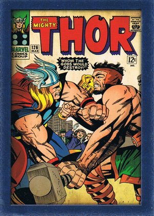 Upper Deck Thor Movie Comic Cover Card T5 Thor #126 