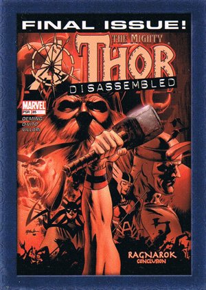 Upper Deck Thor Movie Comic Cover Card T10 Thor Vol. 2 #85