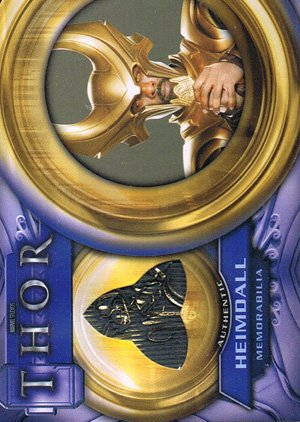Upper Deck Thor Movie Memorabilia Card F5 Heimdall