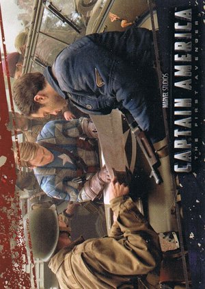 Upper Deck Captain America Movie Base Card 65 
