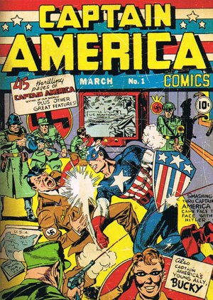 Upper Deck Captain America Movie Classic Covers C-1 Captain America Comics #1