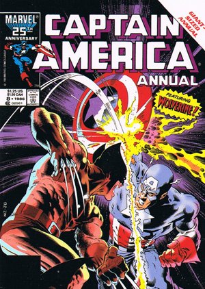 Upper Deck Captain America Movie Classic Covers C-8 Captain America Annual #8