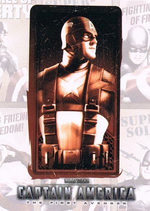 Upper Deck Captain America Movie Poster Card P-12 