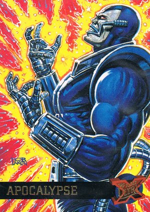 Fleer X-Men '95 Fleer Ultra Base Card 2 Apocalypse
