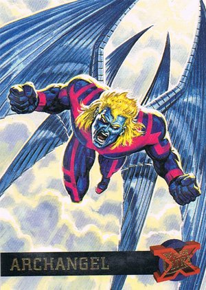 Fleer X-Men '95 Fleer Ultra Base Card 4 Archangel