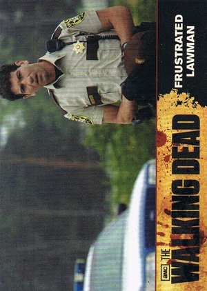 Cryptozoic The Walking Dead Base Card 9 Frustrated Lawman