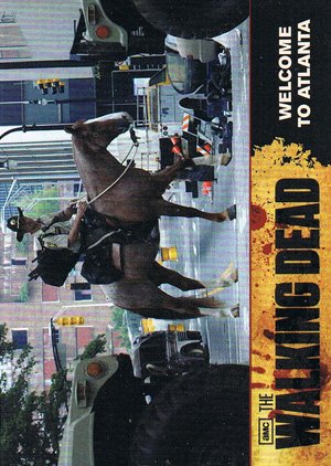 Cryptozoic The Walking Dead Base Card 27 Welcome to Atlanta