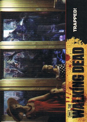 Cryptozoic The Walking Dead Base Card 32 Trapped!