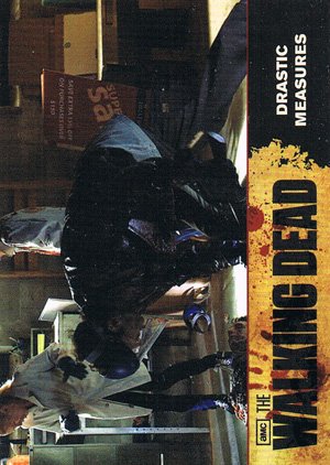 Cryptozoic The Walking Dead Base Card 33 Drastic Measures