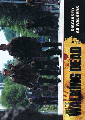 Cryptozoic The Walking Dead Base Card 34 Disguised as Walkers
