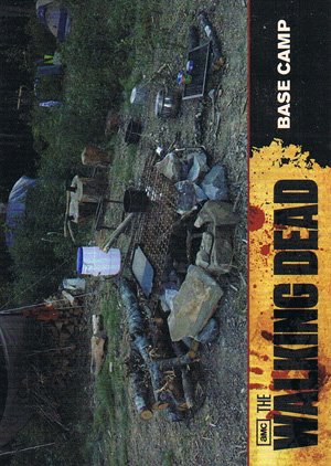 Cryptozoic The Walking Dead Base Card 38 Base Camp