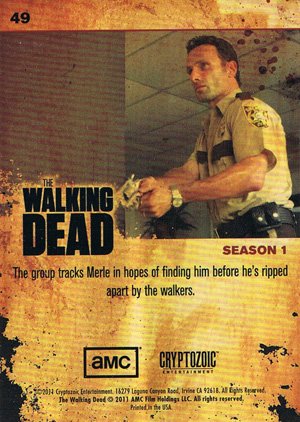 Cryptozoic The Walking Dead Base Card 49 Follow the Corpses
