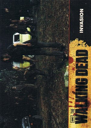 Cryptozoic The Walking Dead Base Card 55 Invasion