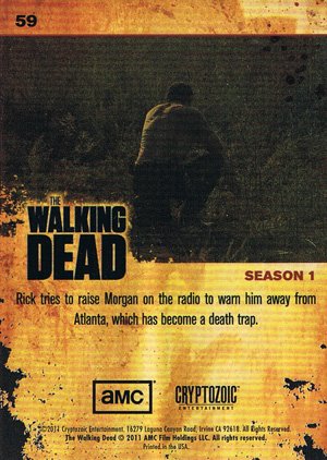 Cryptozoic The Walking Dead Base Card 59 If You're Out There