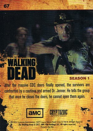 Cryptozoic The Walking Dead Base Card 67 This Is Hope
