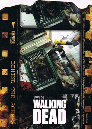 Cryptozoic The Walking Dead Behind the Scenes Card C04 