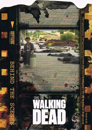 Cryptozoic The Walking Dead Behind the Scenes Card C06 