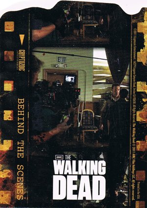 Cryptozoic The Walking Dead Behind the Scenes Card C07 