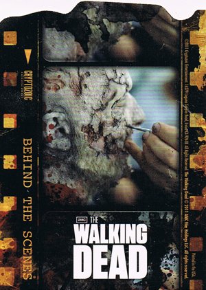 Cryptozoic The Walking Dead Behind the Scenes Card C08 