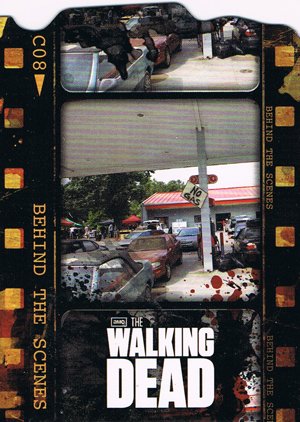 Cryptozoic The Walking Dead Behind the Scenes Card C08 