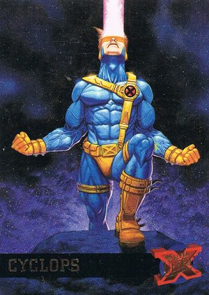 Fleer X-Men '95 Fleer Ultra Base Card 14 Cyclops