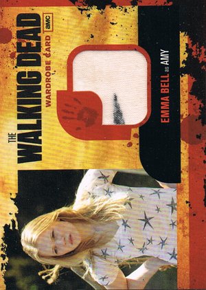 Cryptozoic The Walking Dead Wardrobe Card M9 Emma Bell as Amy