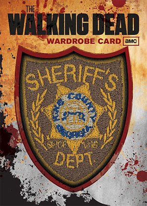 Cryptozoic The Walking Dead Wardrobe Card  Shane's Badge