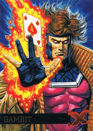 Fleer X-Men '95 Fleer Ultra Base Card 20 Gambit