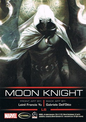 Rittenhouse Archives Legends of Marvel Moon Knight L6 