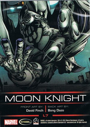 Rittenhouse Archives Legends of Marvel Moon Knight L7 