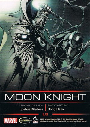 Rittenhouse Archives Legends of Marvel Moon Knight L8 